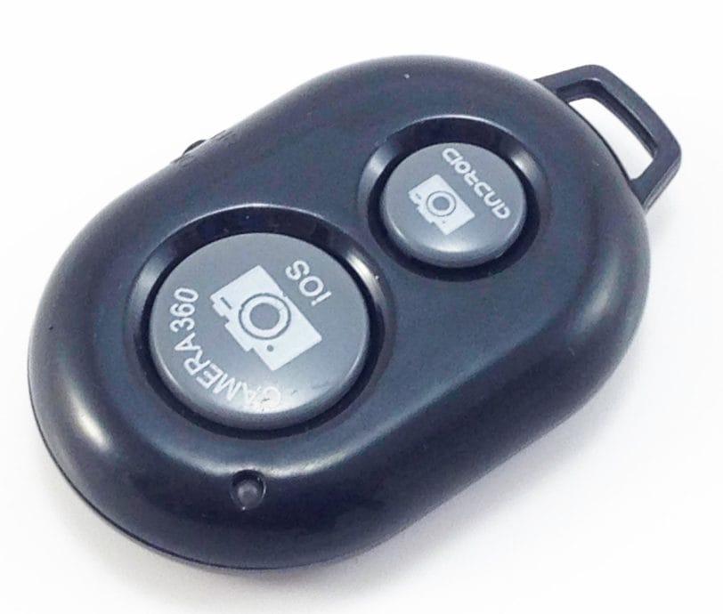 Image shows the Bluetooth Remote control.