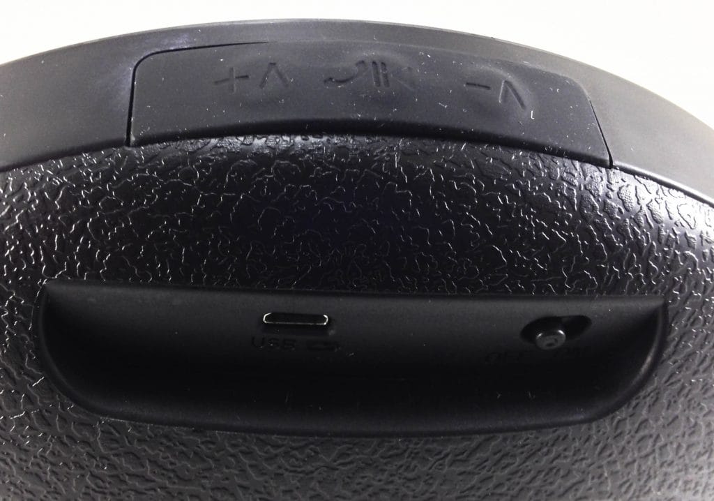 Image shows the user control buttons.