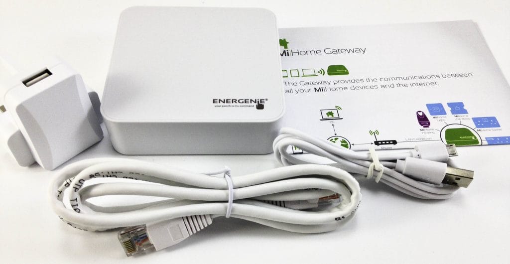 Image shows the contents in a laid out position.