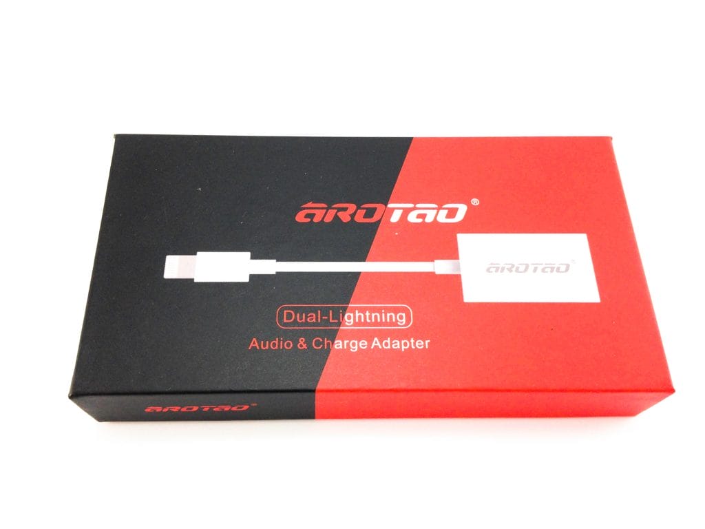 aROTaO iPhone Adapter outer box.