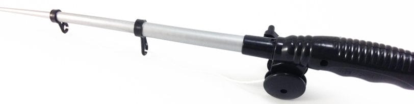 Image shows the telescopic fishing rod.