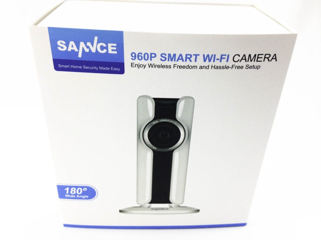 SANNCE 131BR Camera Image shows the outer box.