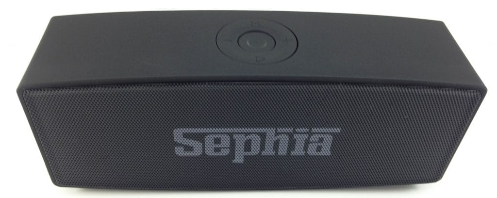Product image of the speaker.