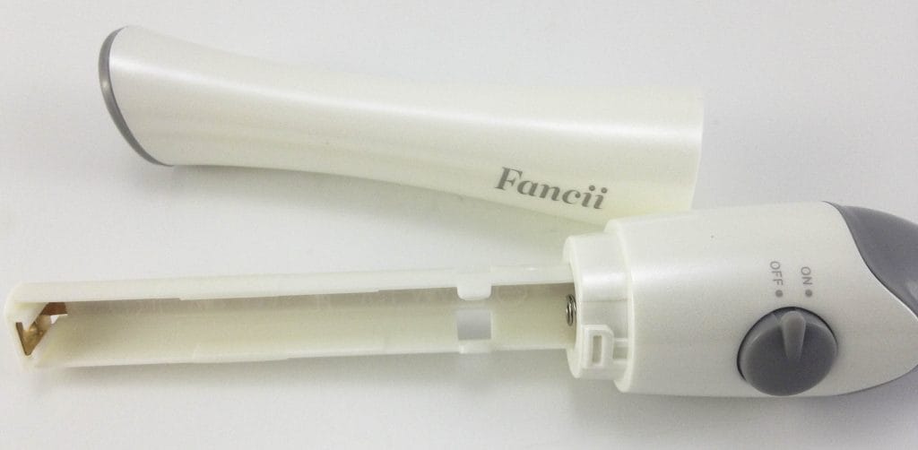 Fancii Manicure & Pedicure System Image shows the battery compartment.