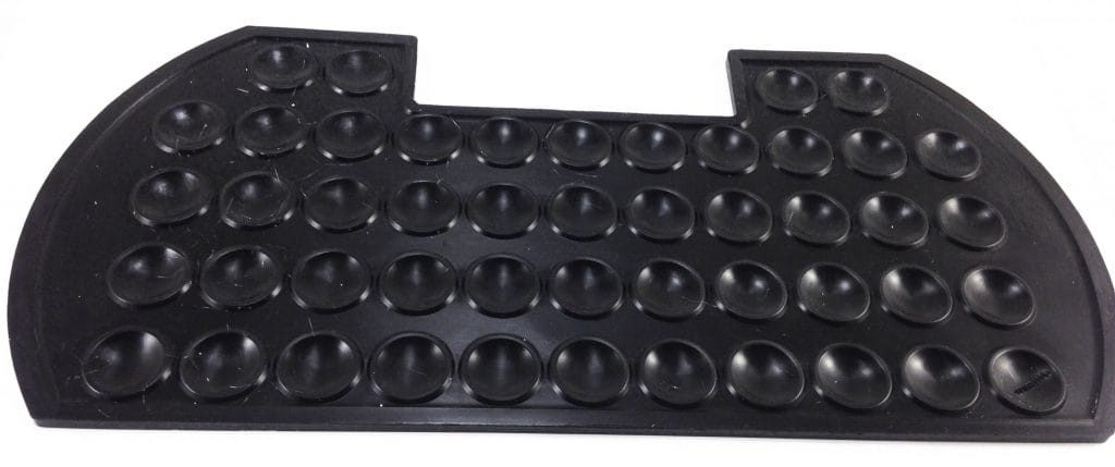 Klarstein ShoeButler Shoe Polisher Image shows the rubber mat.