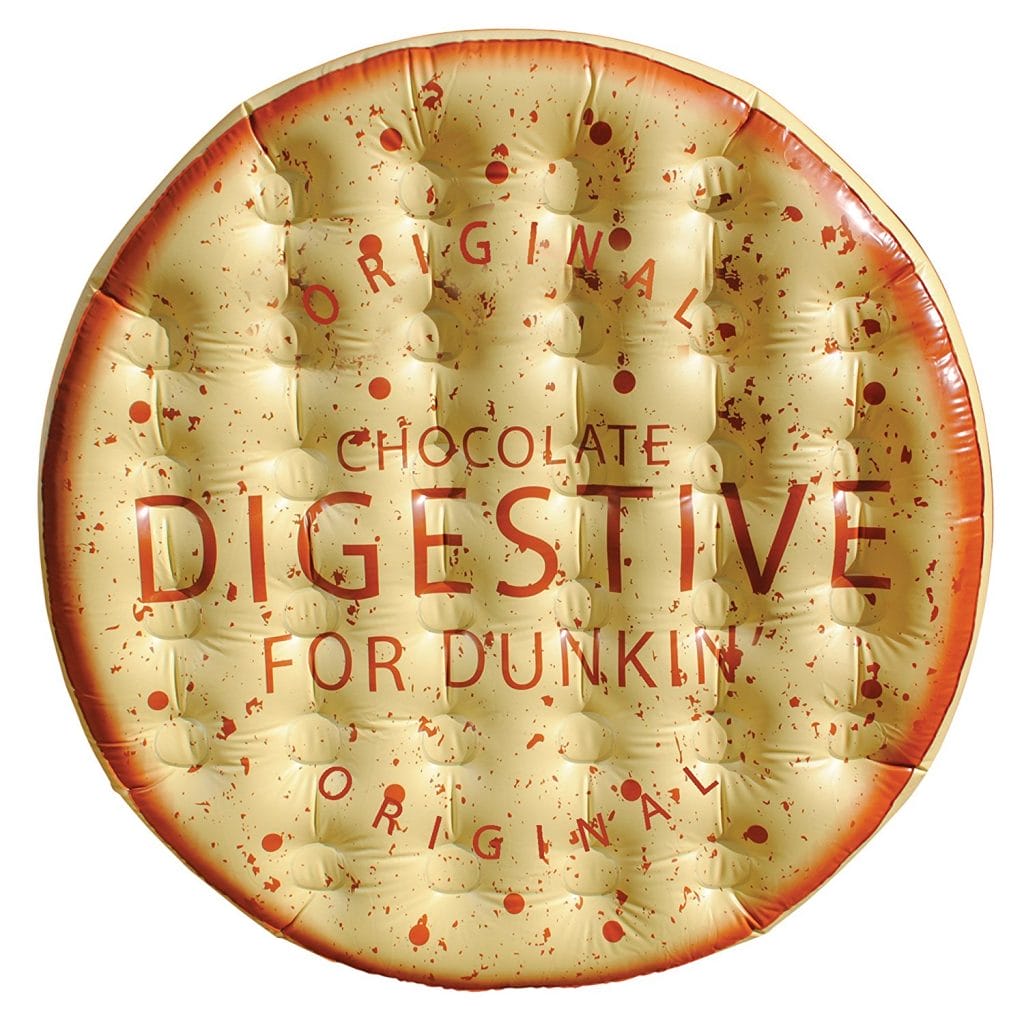 Image shows the product displaying the digestive side up.