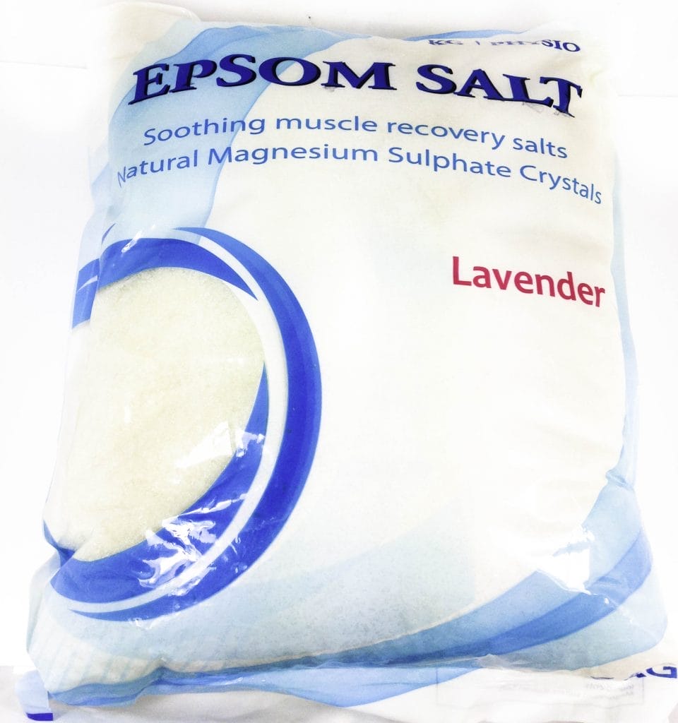 Outer packaging for the KG Physio Epsom Salt