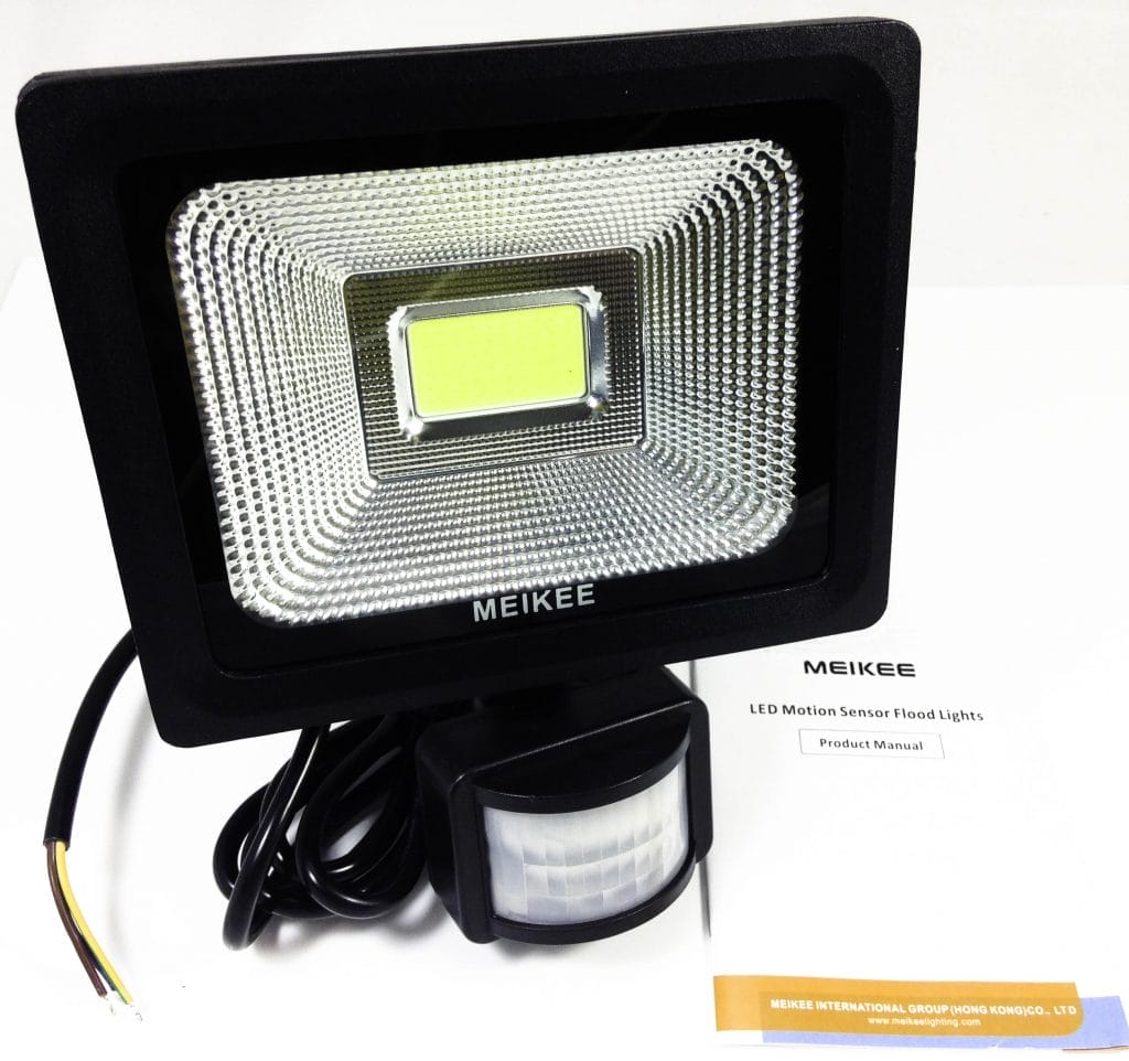 Contents image of the MEIKEE 20W LED Motion