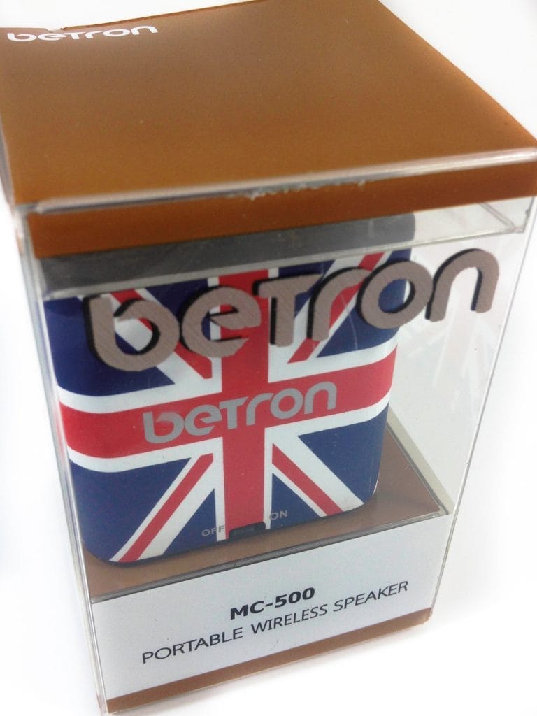 Betron MC500 Bluetooth Speaker packaging image