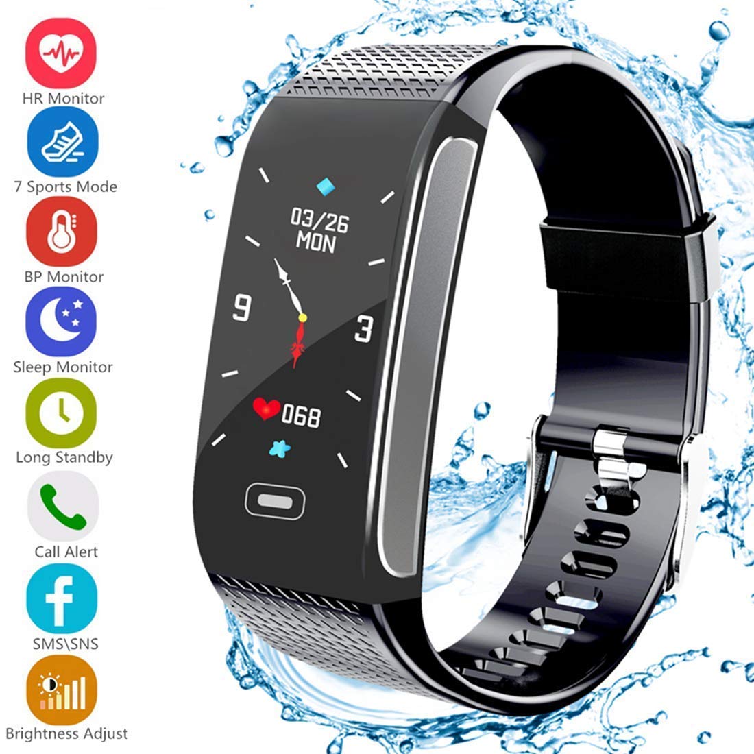 Hocent fitness sales tracker watch