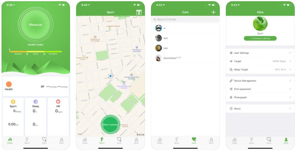 Hocent HR Fitness Tracker