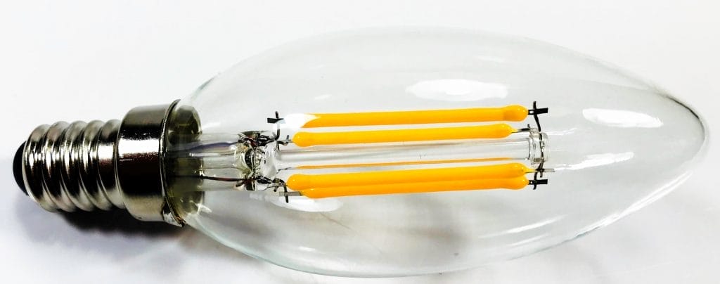 COOWOO LED Candelabra Bulbs