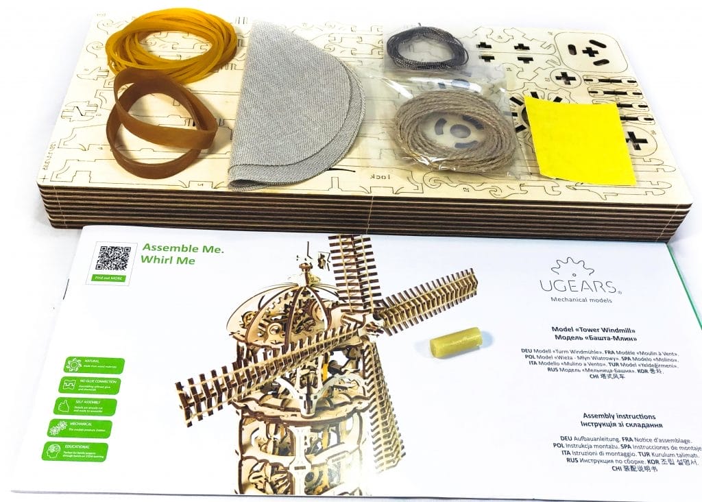 UGears Tower Windmill