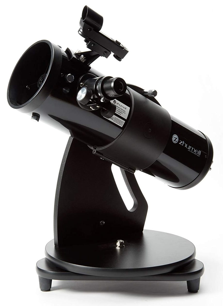 Zhumell z130 portable store altazimuth reflector telescope