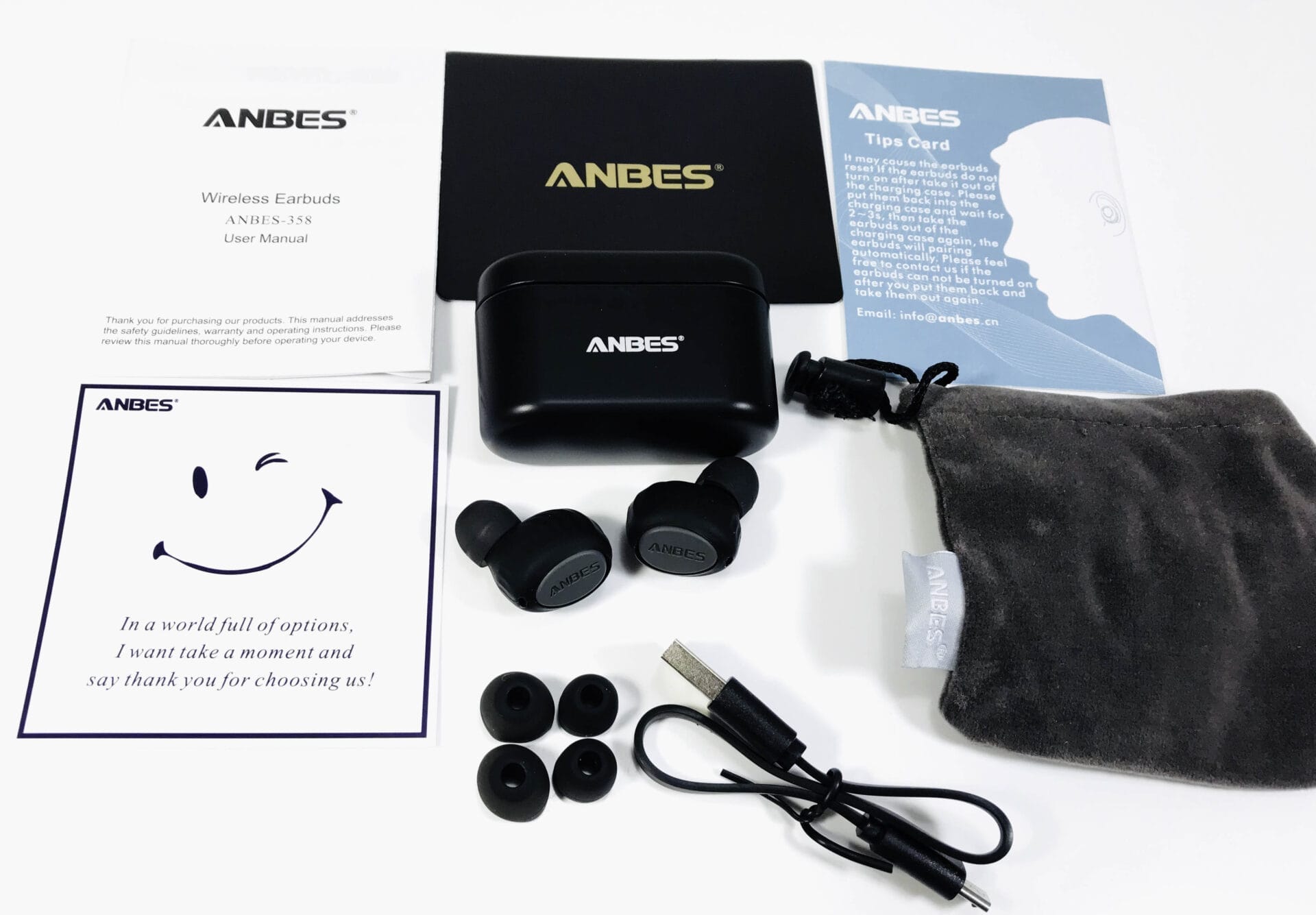 Anbes earbuds discount