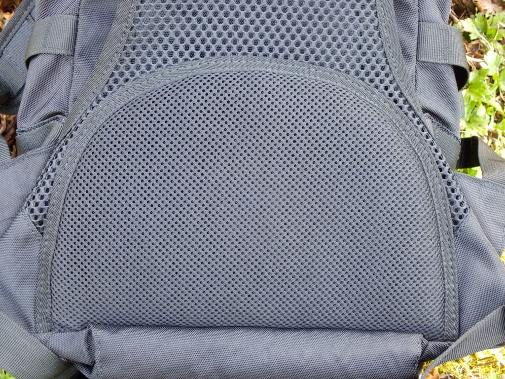 The padded area of the BP20