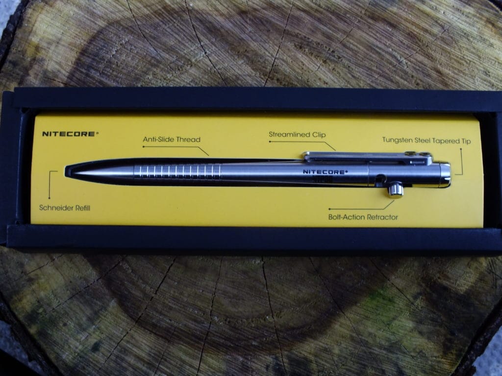 Nitecore NTP30 Titanium Pen