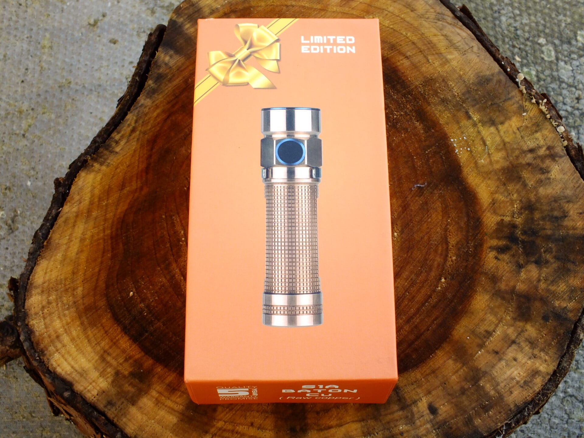 Olight S1A Baton in Raw Copper - My Helpful Hints® Product