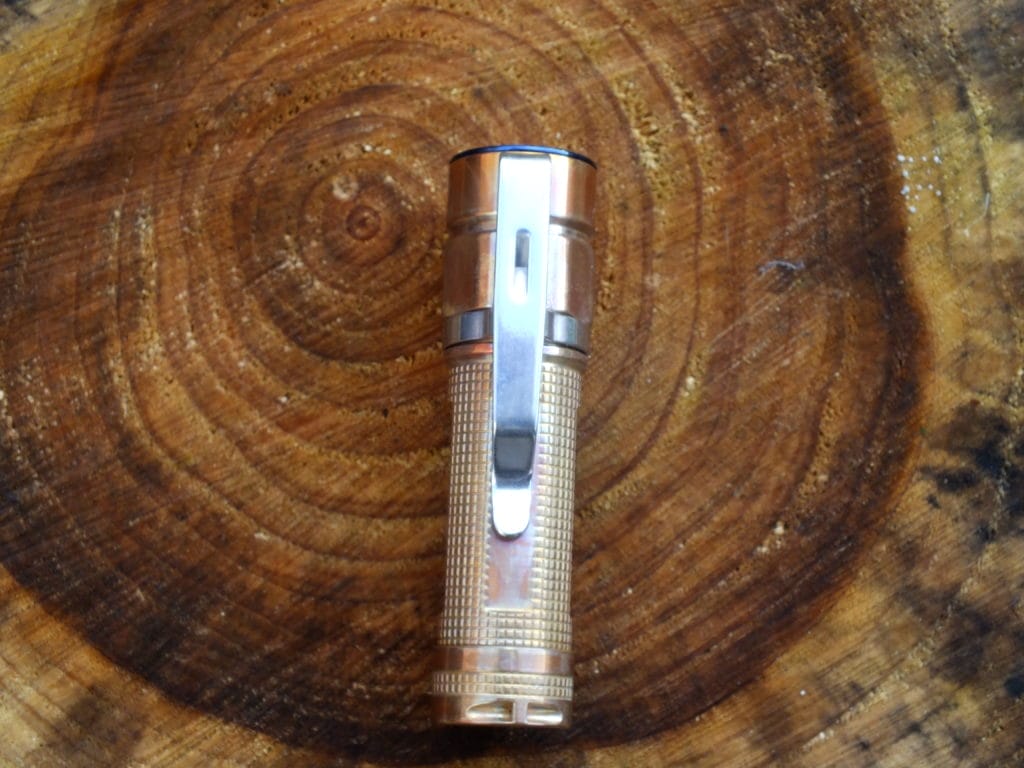 The pocket clip is quite deep - perfect if you want to EDC your S1A Baton