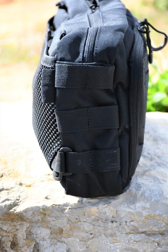 There is an area for you to attach small items at the side of the NEB10