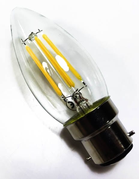 Luxvista B22 LED Filament 