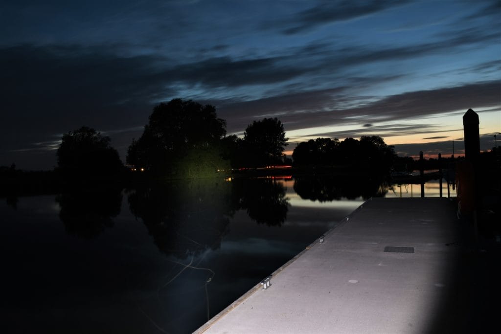 Another photo of the WT01 on turbo at night