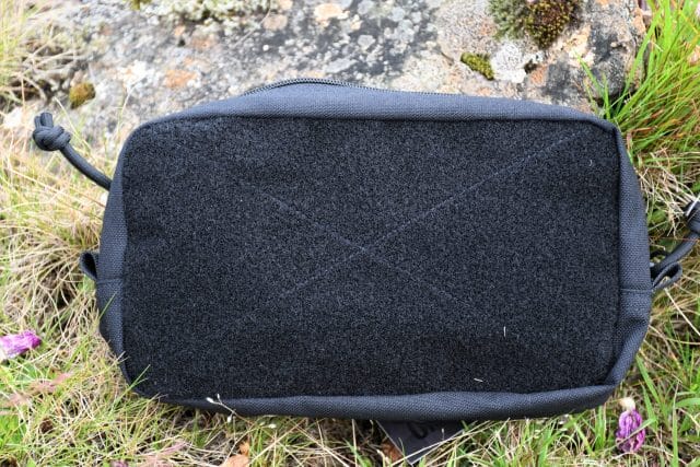 A photo of the front of the MOLLE pouch
