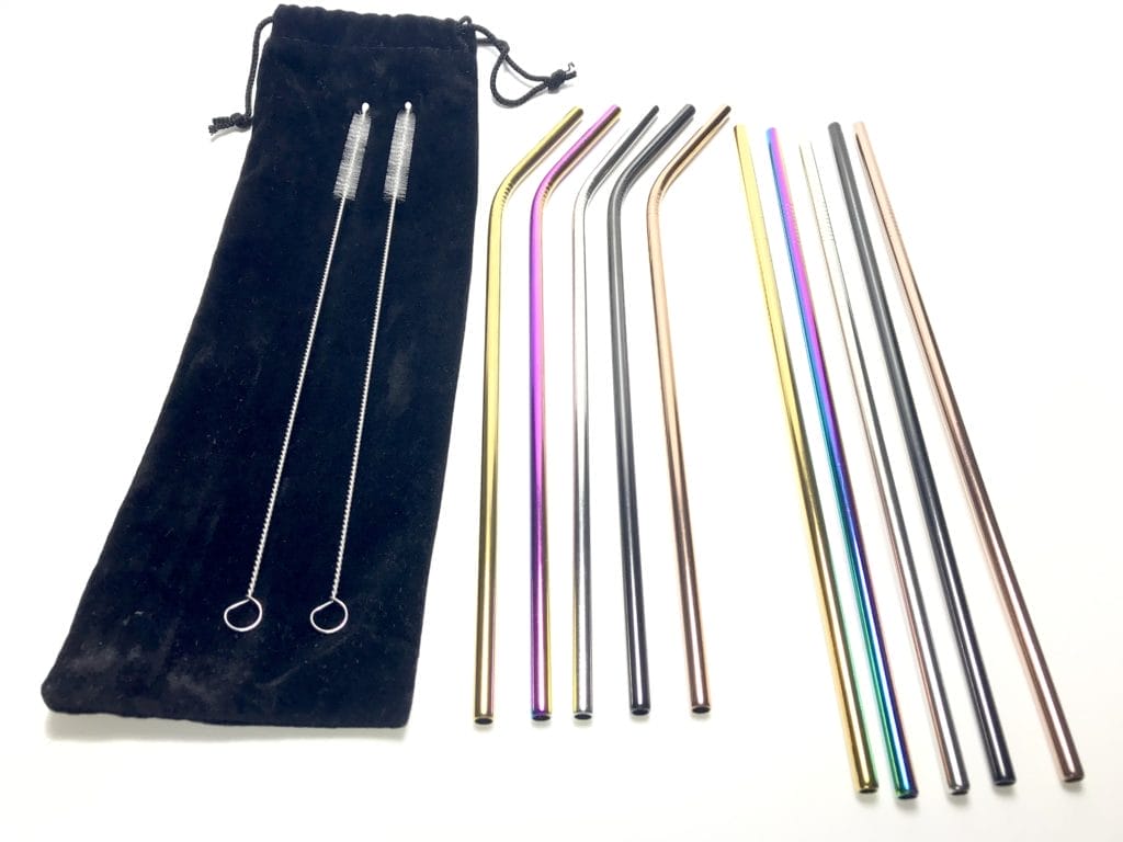 CAIGOGOO Stainless Steel Straws