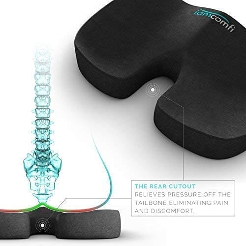 iamcomfi Orthopaedic Coccyx Cushion My Helpful Hints Review