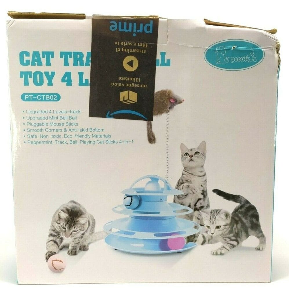 Pecute Cat Roller Toy