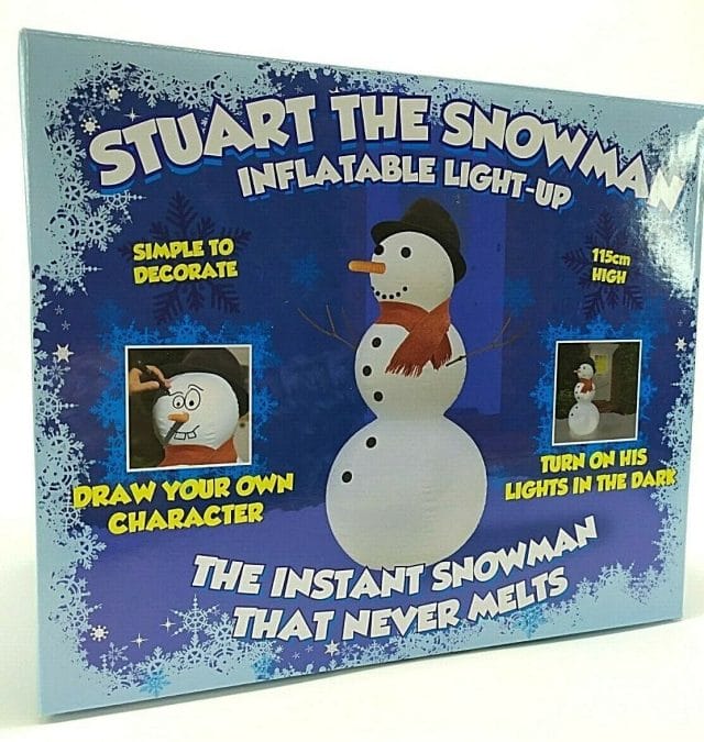 Stuart The Snowman