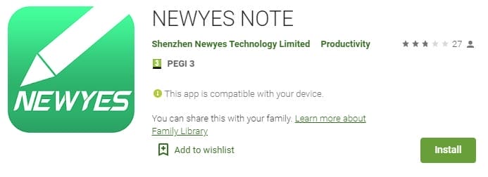 NEWYES SyncPen 2nd Generation