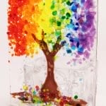 Crafty Glass Studio Rainbow Tree