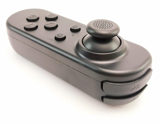 Image shows the DESKTEK remote control.