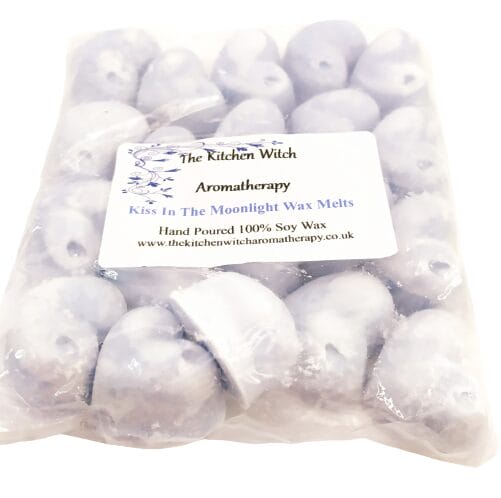 Image shows the outer packaging for the Kitchen Witch Aromatherapy Wax Melts.