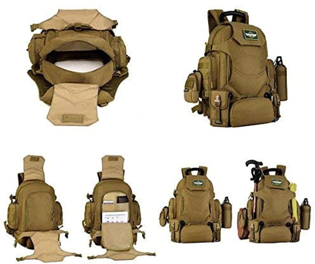 Image shows the different compartments.