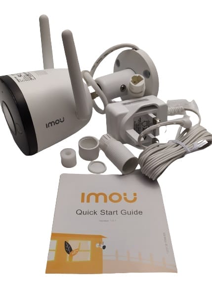 Image shows the included contents in a laid position.