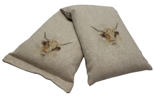 Image shows the wheat pack in a folded position.