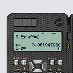 Image shows the LCD display of the NEWYES NY-991ES Plus Scientific Calculator.