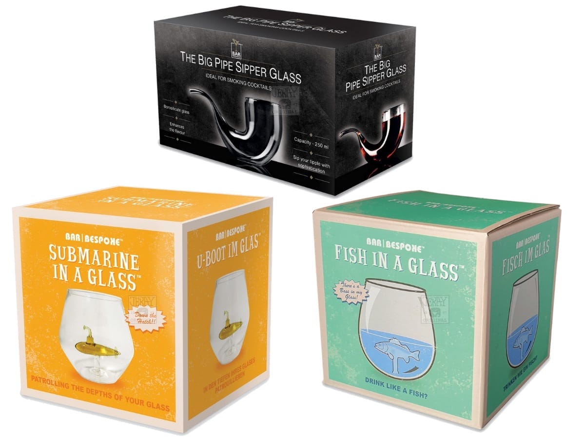 Image shows the outer packaging of the glasses.