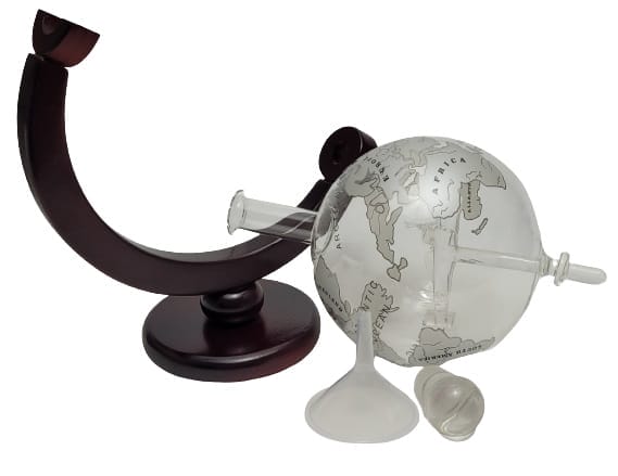 Image shows the contents in a laid out position.