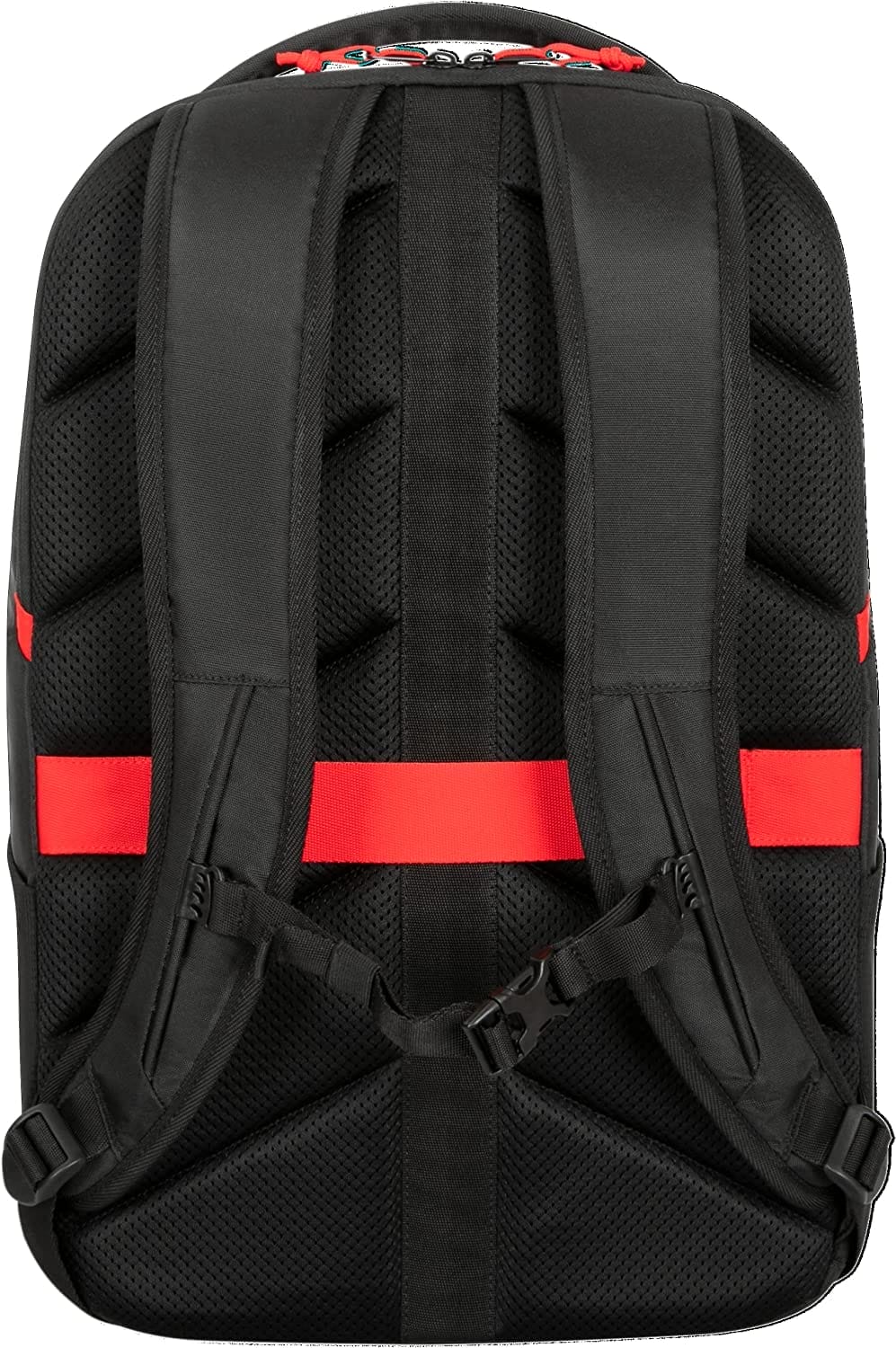 Image shows the back area of the backpack.