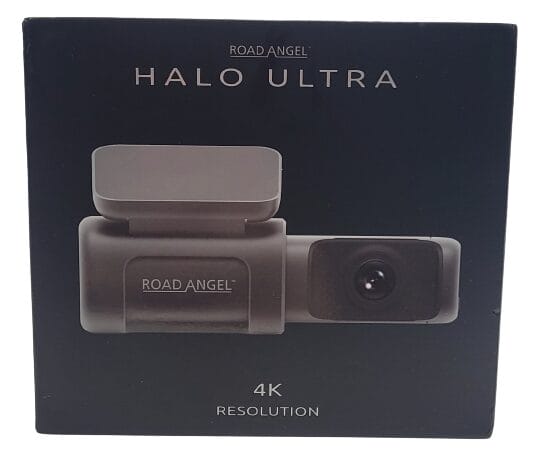 Road Angel Halo Ultra Image shows the outer packaging.