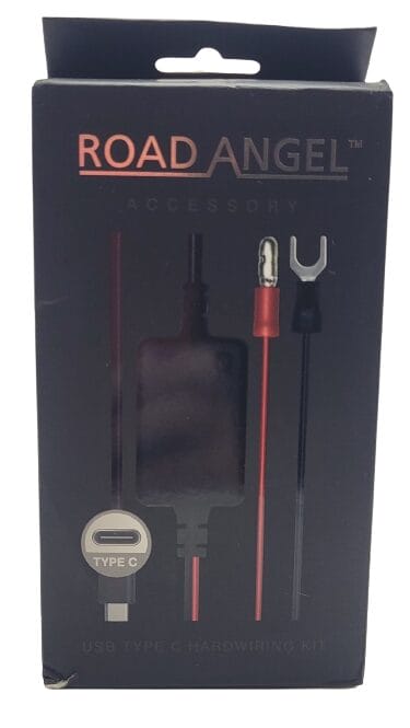 Image shows the hardwire kit from Road Angel