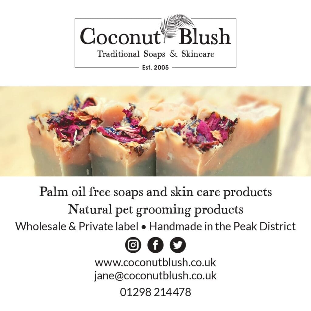 Coconut Blush 90x90mm Leaflet