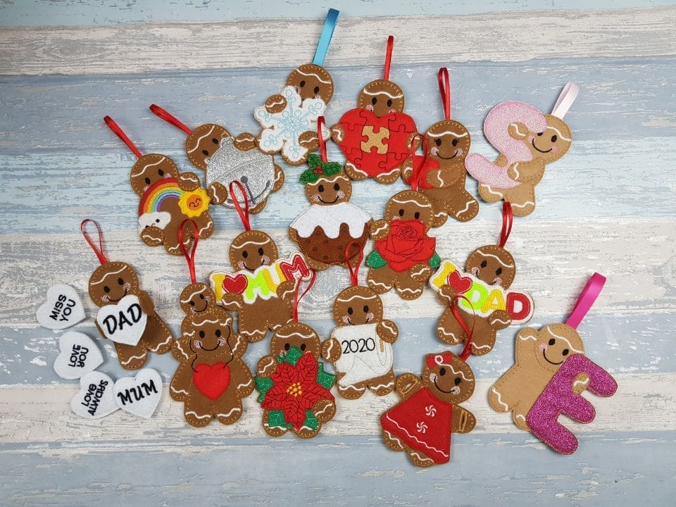 Gingerbread Christmas Ornaments