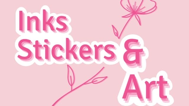 Inks Stickers & Art