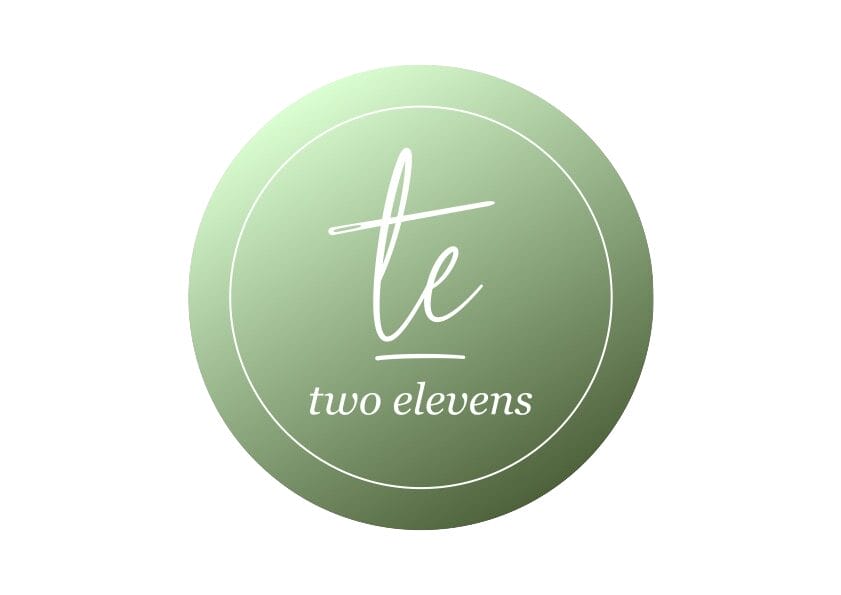 two elevens logo final design Clear background
