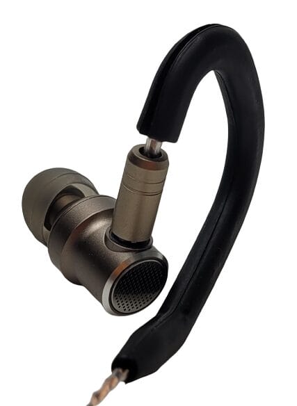 Image shows the wings fitted to the IEM's.