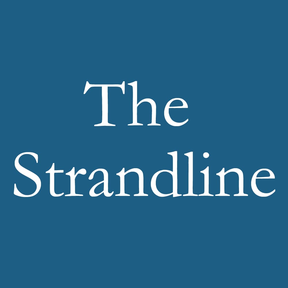 The Strandline Logo Blue copy